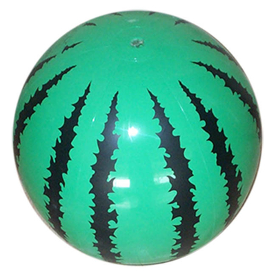 Watermelon PVC Big Inflatable Beach Balls With Logo For Children