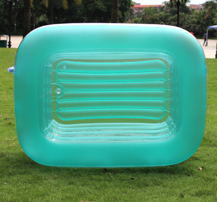 Environmental Friendly Kids Inflatable Swimming Pools Square 0.3mm PVC