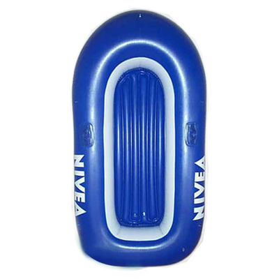 Portable PVC Inflatable Boat For Promotional , Plastic River Fishing Boats