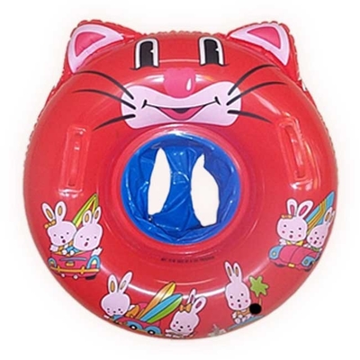 Cat 0.25mm Pvc Inflatable Water Toys For Baby Seat ASTM CE