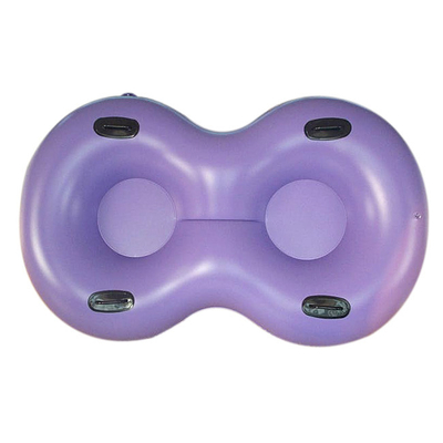 Letter Eight Shaped Water Towable Tubes PVC Nylon Covered For Gift