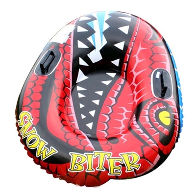 Red Professional Round Pvc Water Towable Tubes