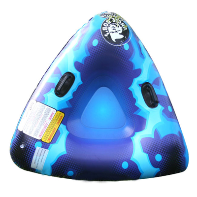 PVC Nylon Covered Small Inflatable Water Towable Tube Triangle With EN71