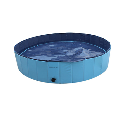 0.3 - 0.5mm PVC Portable Pet Bath Tub Round For Outdoor Use