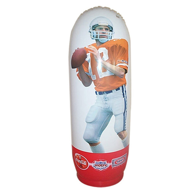 Fashionable Pink Bop Bag Pvc Inflatable Toys With Lovely Printing For Children