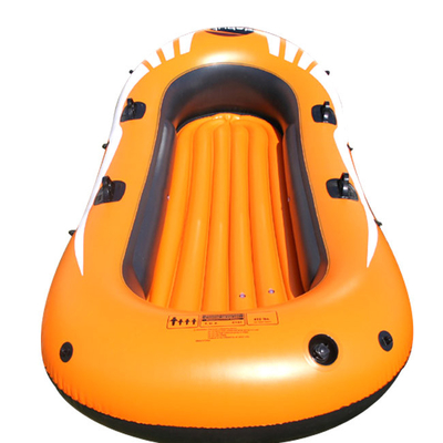 Eco Friendly 4 Person Pvc Inflatable Boat Set With 4 Set Oars