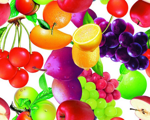 Promotional PVC Table Cloth , Bumper Fruit Table Covers For Home