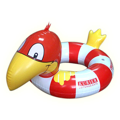 Animal PVC Inflatable Water Toys , Kids Swimming Boats