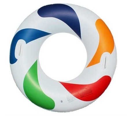 Colored Small Pvc Inflatable Swimming Rings For Babies