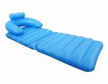 Custom Logo Beach Inflatable Air Mattress Lounge 180 x 84cm