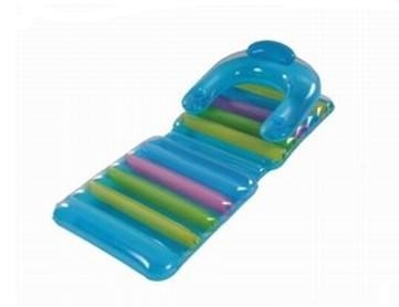 Custom Logo Beach Inflatable Air Mattress Lounge 180 x 84cm