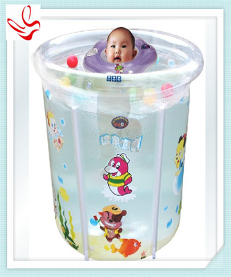 Personalized Summer Baby Inflatable Swimming Pools With Double Bottom