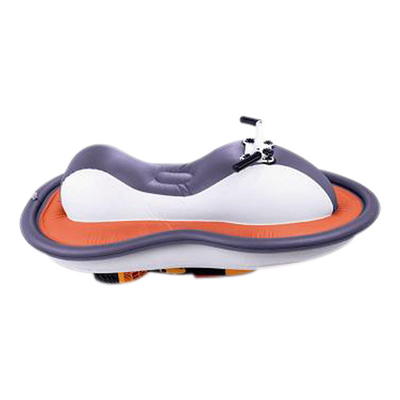 Color PVC Inflatable Water Toys Boat Rider For Beach Leisure