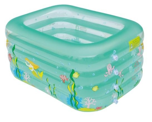 Small Outdoor Inflatable Swimming Pools , 0.28mm Pvc Water Games Pool