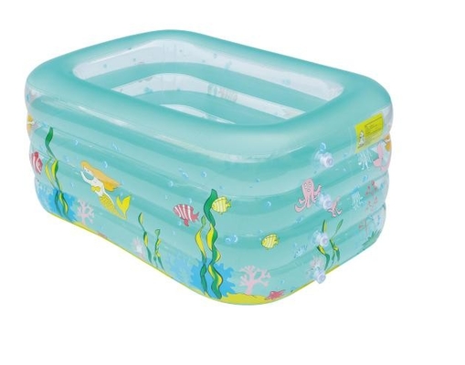 Small Outdoor Inflatable Swimming Pools , 0.28mm Pvc Water Games Pool