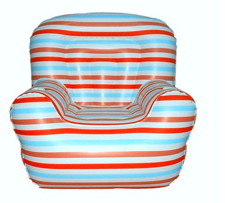 Customized Pvc Inflatable Single Sofa Chair Plastic For Promotion