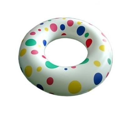 0.25MM PVC Baby Swimming Inflatable Rings With EN71 SGS ASTM