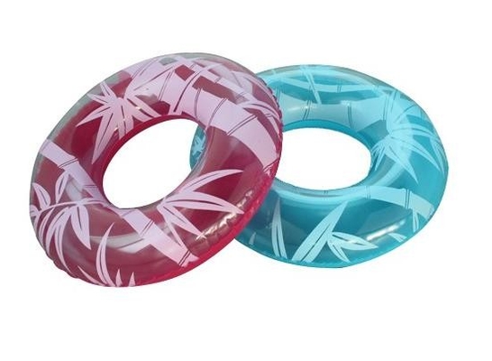 0.25MM PVC Baby Swimming Inflatable Rings With EN71 SGS ASTM