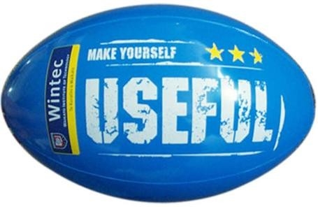 PVC Inflatable Volleyball Beach Balls With KFC Printing For Gift EN71