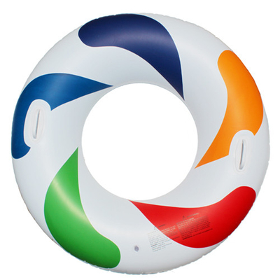 Colored Small Pvc Inflatable Swimming Rings For Babies
