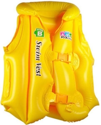 Customized Inflatable Swimming Rings ,Pvc Kids Learning Swimming Vest