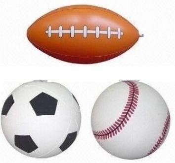 Multi-colored Basketball Inflatable Beach Balls For Classroom Or Stadium