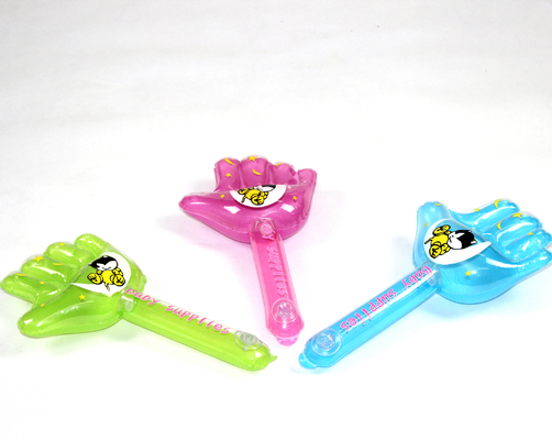 0.18mm PVC Inflatable Water Toys - Little Palm Hands For Promotion