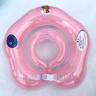Promotional Baby Neck Inflatable Swimming Rings PVC For Pool