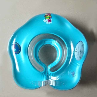 Promotional Baby Neck Inflatable Swimming Rings PVC For Pool
