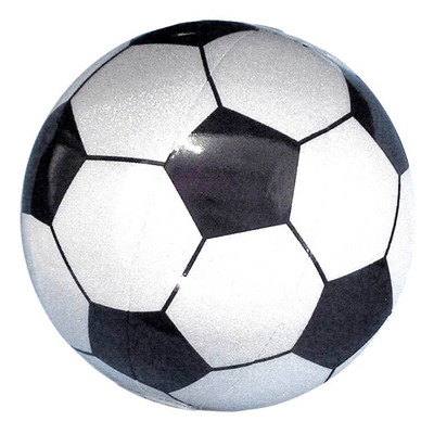 0.18mm PVC Inflatable Beach Balls For Football Game Eco-friendly