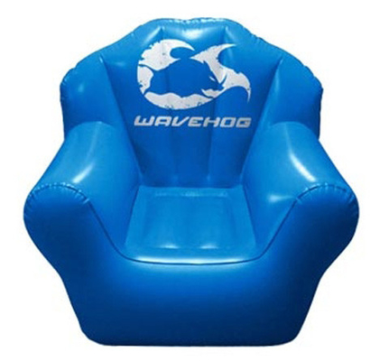 Sofa-Stuhl PVC Doppelsitzes blaues aufblasbares für Partei-Raum