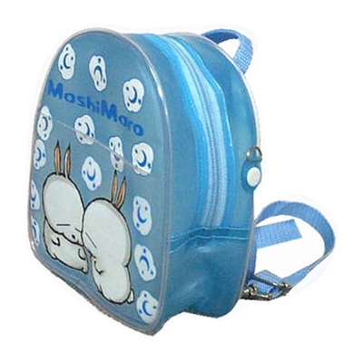 Personifiziertes reizendes nettes klares PVC sackt Rucksack, Kinderumhängetasche ein