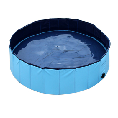 Kleines Haustier-Badewanne-/Pool-PVC-Blau für Hundereinigung