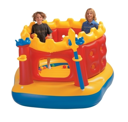 Kleine runde Kinderaufblasbares springendes Schloss für Anzeige PVC kühl