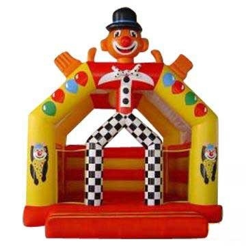 Lustiges kleines aufblasbares springendes Schloss/Haus mit Sandwich-Maschen-Gewebe